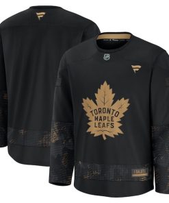 Toronto Maple Leafs  2024 Military Appreciation Practice Jersey - Black