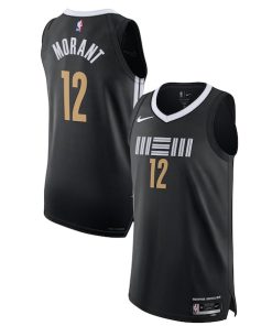 Nike Ja Morant Memphis Grizzlies  Authentic Jersey - City Edition - Black