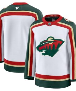 Minnesota Wild  25th Anniversary Premium Jersey - White/Green