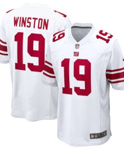 Jameis Winston New York Giants Nike Game Jersey -  White/Red