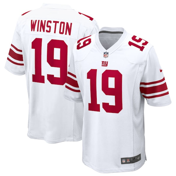 Jameis Winston New York Giants Nike Game Jersey - White/Red