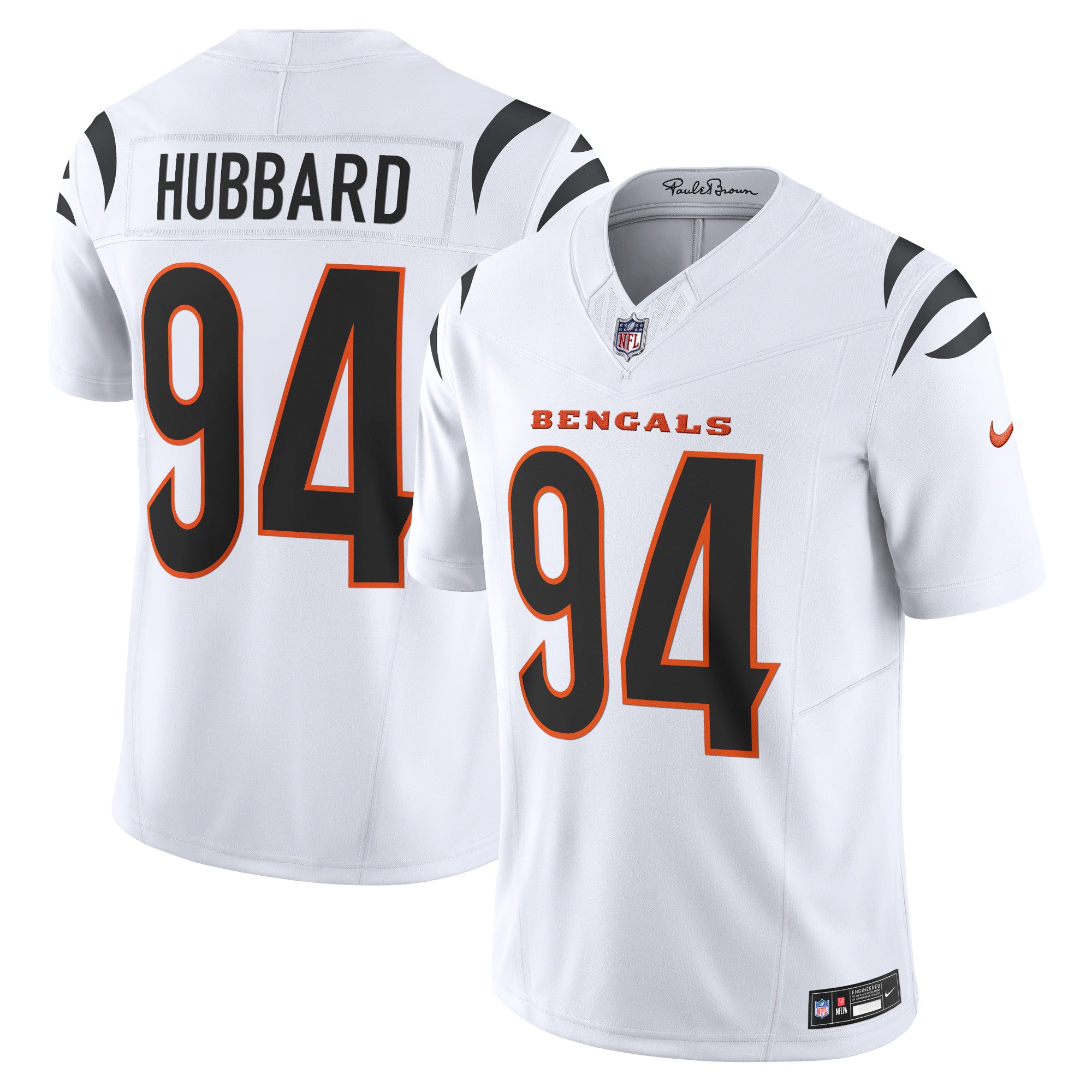Sam Hubbard Cincinnati Bengals Nike Vapor F.U.S.E. Limited Jersey - Black/White - Image 5