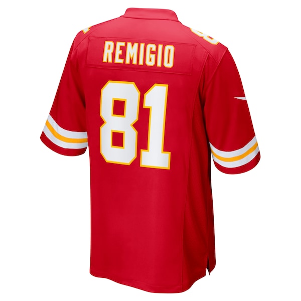 Nikko Remigio Kansas City Chiefs Nike Team Game Jersey - Red - Image 3