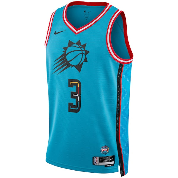 Chris Paul Phoenix Suns Nike Unisex 2022/23 Swingman Jersey - City Edition - Turquoise - Image 2