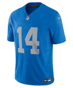 Alternative view of Amon-Ra St. Brown Detroit Lions Nike Vapor F.U.S.E. Alternate Limited Jersey - Blue