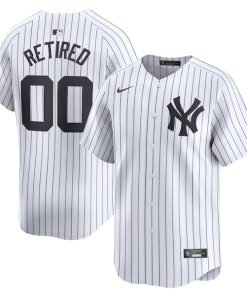 New York Yankees Nike Home Limited Pick-A-Player Retired Roster Jersey - White