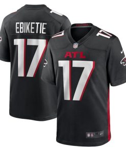 Arnold Ebiketie Atlanta Falcons Nike Team Game Jersey -  Black
