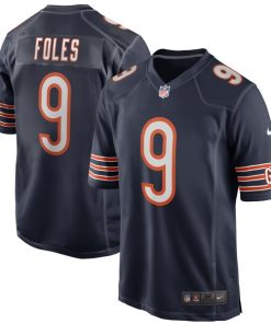 Nick Foles Chicago Bears Nike Game Player Jersey - Navy
