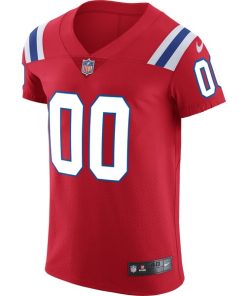 Alternative view of New England Patriots Nike Vapor Untouchable Custom Elite Jersey - Red