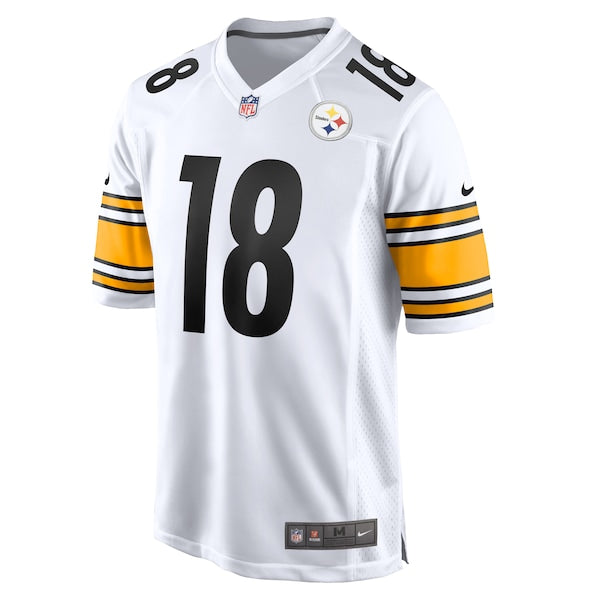 Diontae Johnson Pittsburgh Steelers Nike Game Player Jersey - White - Image 2