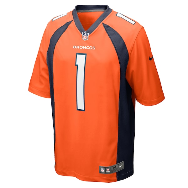 Tremon Smith Denver Broncos Nike Team Game Jersey - Orange - Image 2