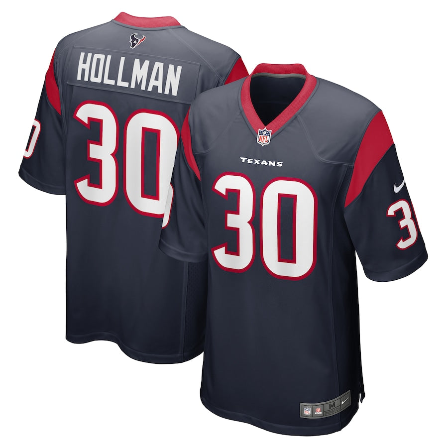 Ka'Dar Hollman Houston Texans Nike Team Game Jersey - Navy