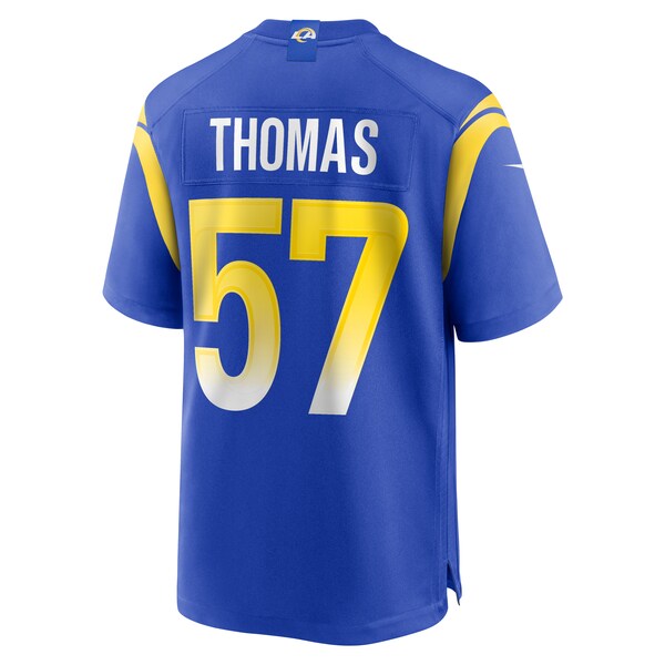 Zachary Thomas Los Angeles Rams Nike Team Game Jersey - Royal - Image 3