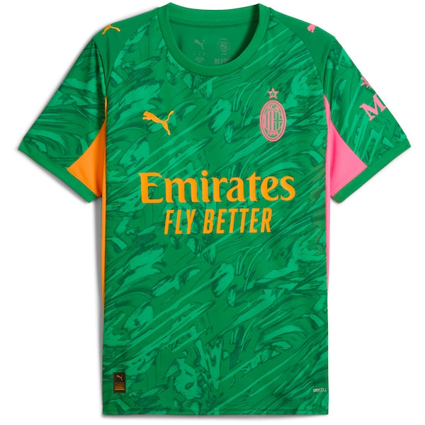 AC Milan Puma 2025/26 Replica Goalkeeper Jersey - Green - Image 2