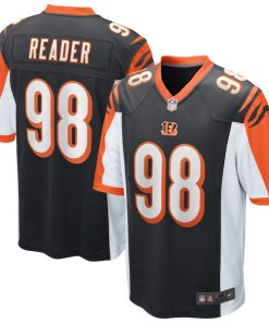 D.J. Reader Cincinnati Bengals Nike Player Game Jersey - Black