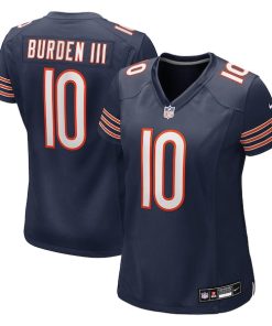Luther Burden III Chicago Bears Nike Women's Team Game Jersey -  Navy