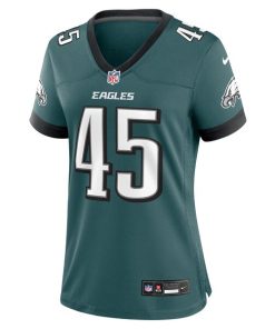 Alternative view of Devin White Philadelphia Eagles Nike Women's  Game Jersey - Midnight Green