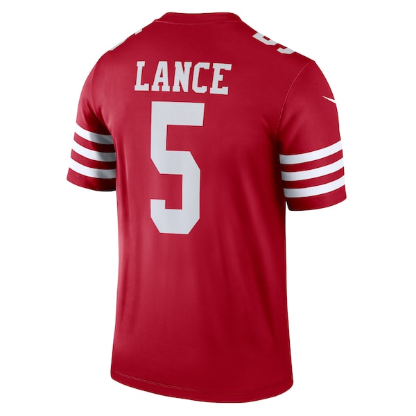 Trey Lance San Francisco 49ers Nike Legend Jersey - Scarlet - Image 3