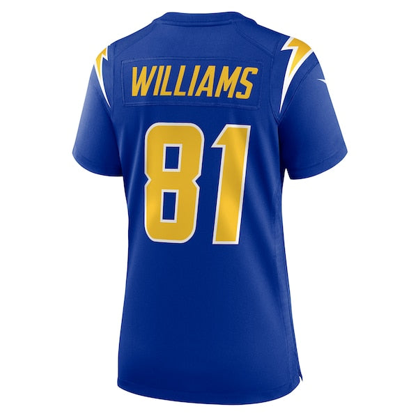 Mike Williams Los Angeles Chargers Nike Women's Game Jersey - Royal/Blue/Navy - Image 4