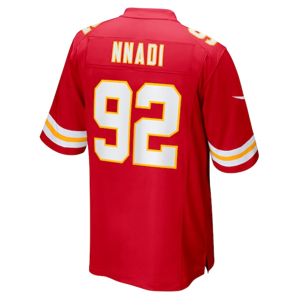 Derrick Nnadi Kansas City Chiefs Nike Team Game Jersey - Red - Image 3