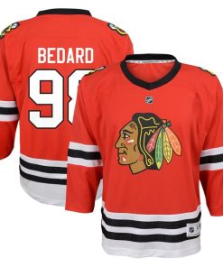 Connor Bedard Chicago Blackhawks Preschool Home Replica Player Jersey - Red