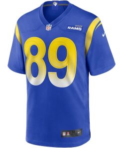 Alternative view of Tyler Higbee Los Angeles Rams Nike Game Player Jersey - Royal