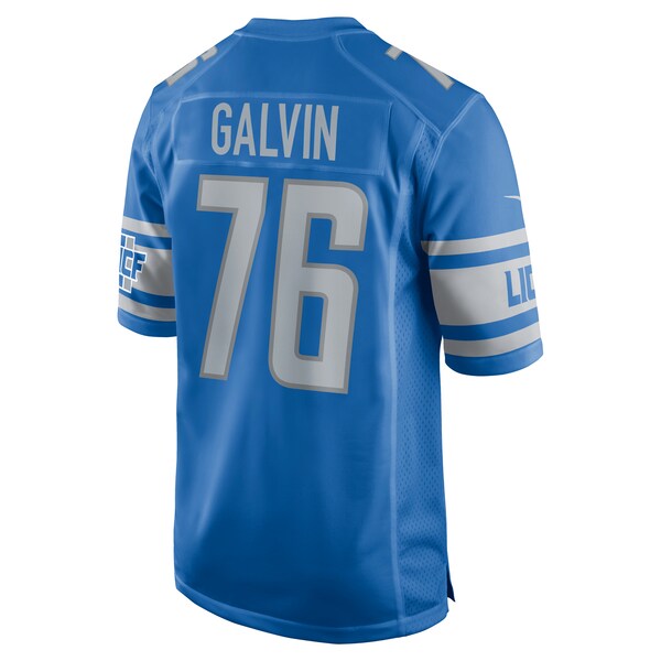 Connor Galvin Detroit Lions Nike Team Game Jersey - Blue - Image 3