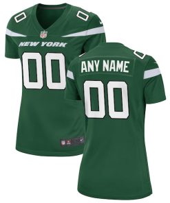 New York Jets Nike Women's Custom Game Jersey - Gotham Green