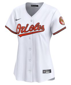 Alternative view of Baltimore Orioles Nike Women's 2024 Jackie Robinson Day Home Limited Jersey?¨C White