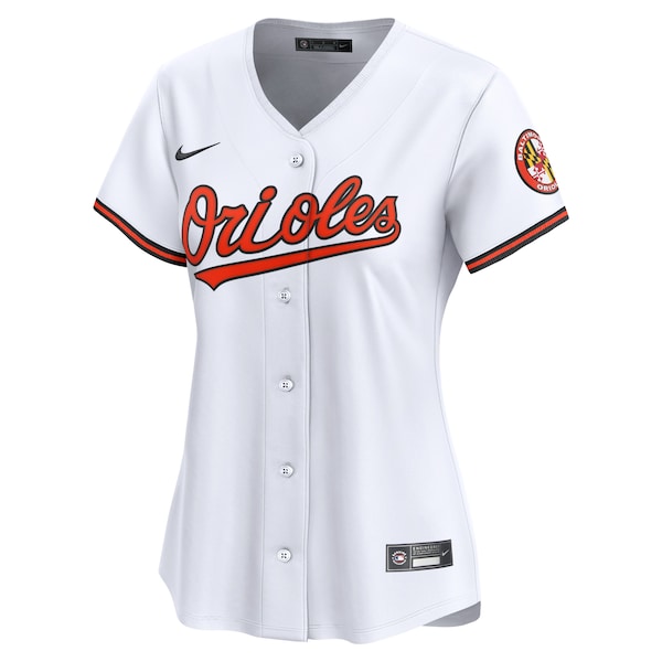 Baltimore Orioles Nike Women's 2024 Jackie Robinson Day Home Limited Jersey?ยจC White - Image 2