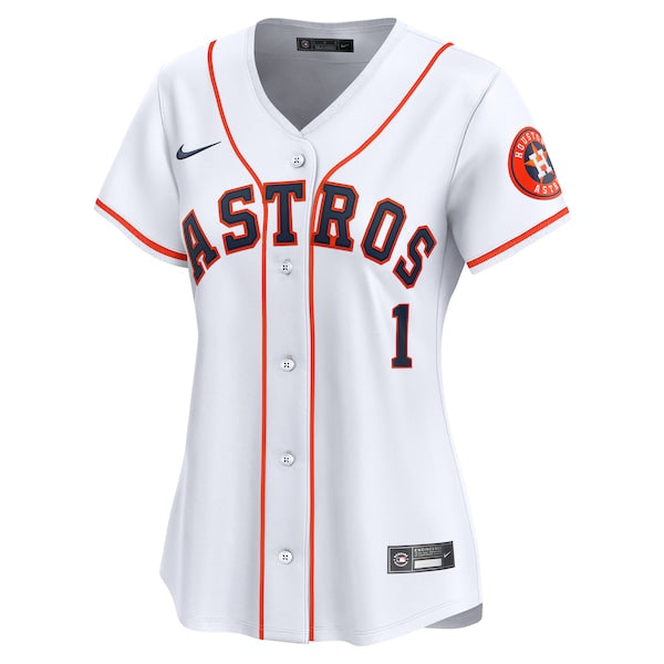 Houston Astros Nike Women's #1 Mom Home Limited Jersey - White - Image 2