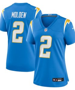 Elijah Molden Los Angeles Chargers Nike Women's Team Game Jersey -  Powder Blue