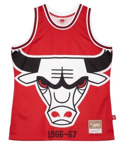 Alternative view of Chicago Bulls Hardwood Classics Blown Out Fashion Jersey - Red
