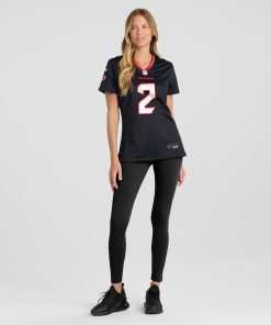 Alternative view of Robert Woods Houston Texans Nike Women's Team Game Jersey -  Navy