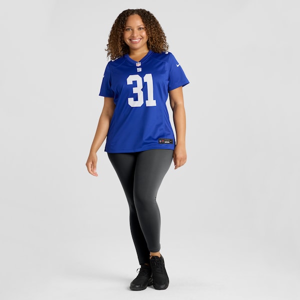 Nic Jones New York Giants Nike Women's Team Game Jersey - Royal - Image 7