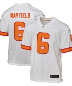 Baker Mayfield '76 Tampa Bay Buccaneers Youth  Game Jersey - White