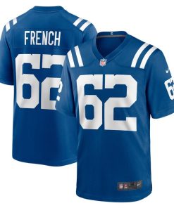 Wesley French Indianapolis Colts Nike Game Player Jersey - Royal