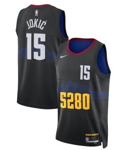 Nikola Jokic Denver Nuggets Nike Unisex 2023/24 Swingman Jersey - Black - City Edition