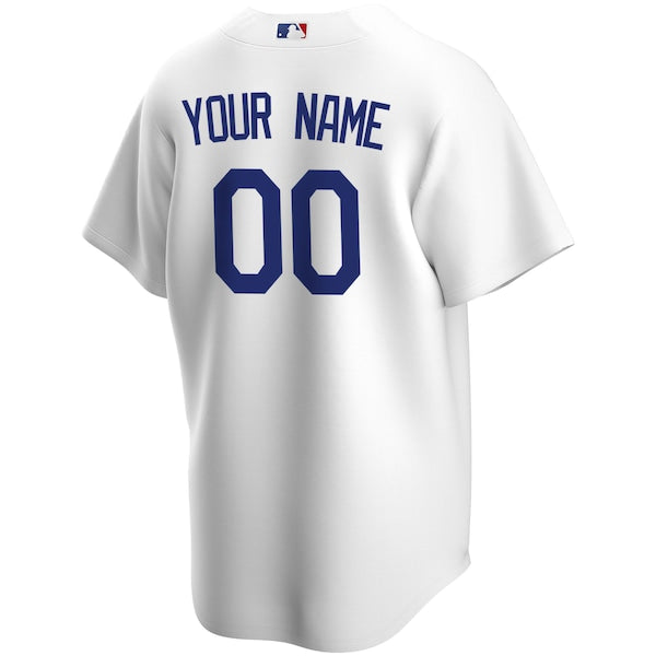 Los Angeles Dodgers Nike Youth Home Replica Custom Jersey - White - Image 3