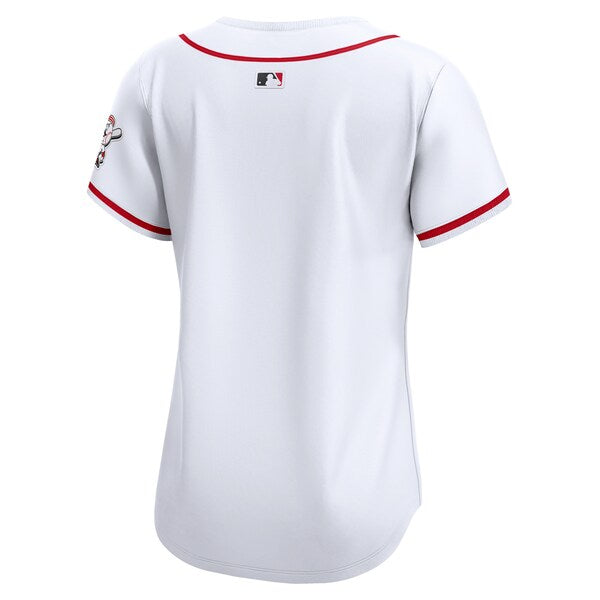 Cincinnati Reds Nike Women's Home Limited Jersey - White - Image 3