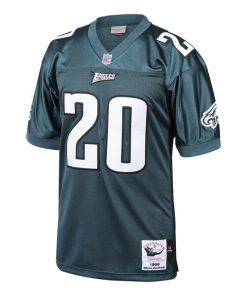 Alternative view of Brian Dawkins Philadelphia Eagles 1996 Authentic Throwback Retired Player Jersey - Green