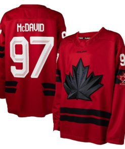 Connor McDavid Hockey Canada Youth 2026 Replica Jersey - Red