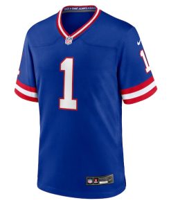 Alternative view of Abdul Carter New York Giants Nike First Round Pick 2nd Alternate Game Jersey - Royal