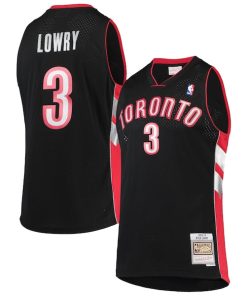 Kyle Lowry Toronto Raptors 2001/02 Hardwood Classics Swingman Jersey - Black