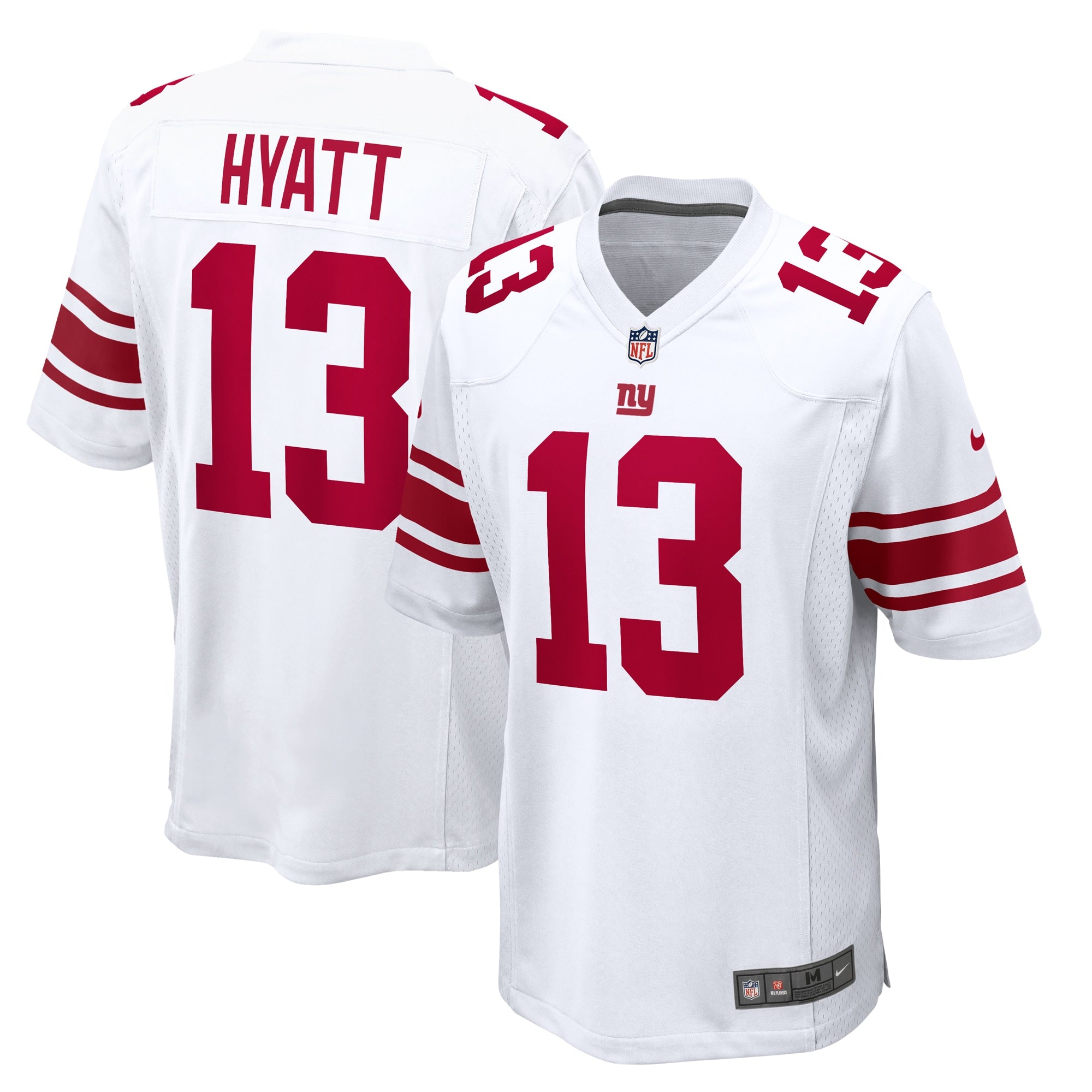 Jalin Hyatt New York Giants Nike Team Game Jersey - Royal/White - Image 7