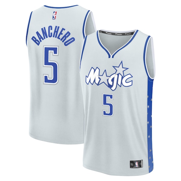 Paolo Banchero Orlando Magic 2025/26 City Edition Fast Break Jersey - Silver