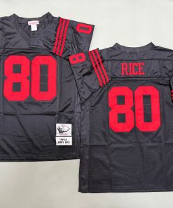 Jerry Rice San Francisco 49ers Authentic Throwback Retired Player Jersey