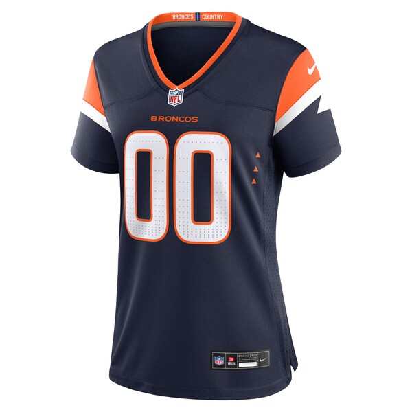 Denver Broncos Nike Women's Alternate Custom Game Jersey - Navy - Image 2