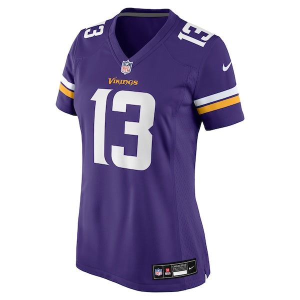 Daniel Jones Minnesota Vikings Nike Women's Team Game Jersey - Purple - Image 3