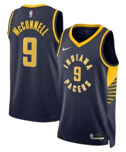 T.J. McConnell Indiana Pacers Nike Unisex Swingman Replica Jersey - Icon Edition - Navy